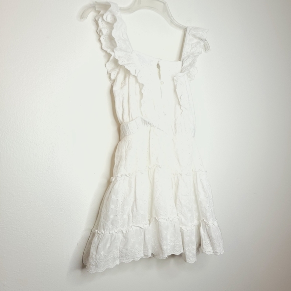 Lulus Dress Women’s XS Flutter Sleeve Lightweight Floral with Ruffled Design - Picture 11 of 15